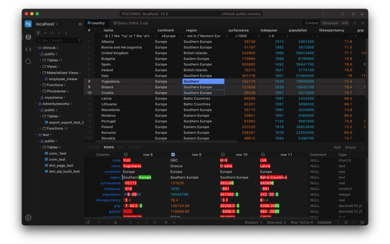 SteelSQL screenshot