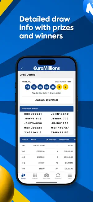 EuroMillions screenshot 3