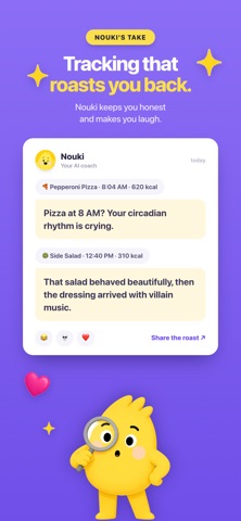 Gramigo: AI Calorie Counter iPhone screenshot