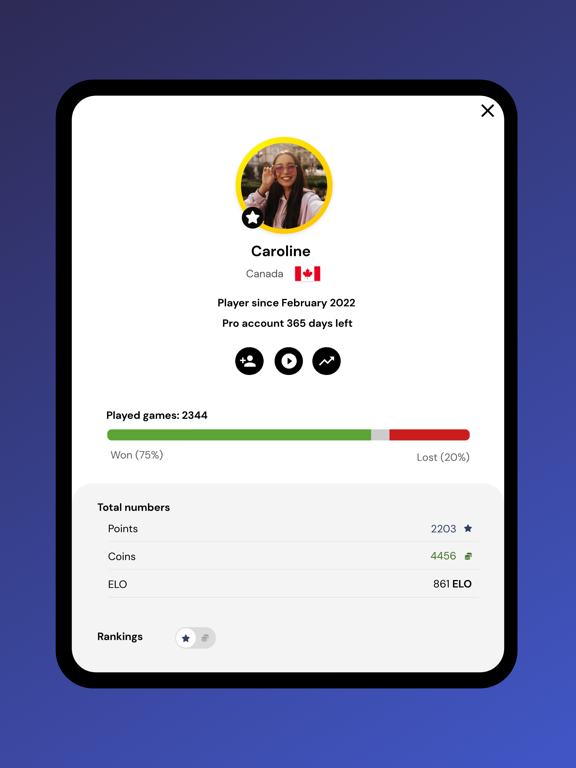Four in a Row - Connect Lines iPad screenshot 5 - Games app