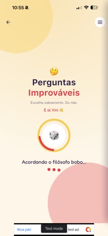 Perguntas Improváveis screenshot