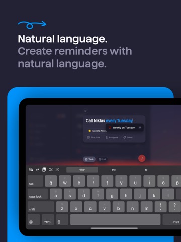 Superlist: To-Do List & Notes iPad screenshot