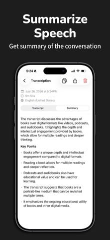 Voice Transcription - Deaf Screenshot 4 of 5