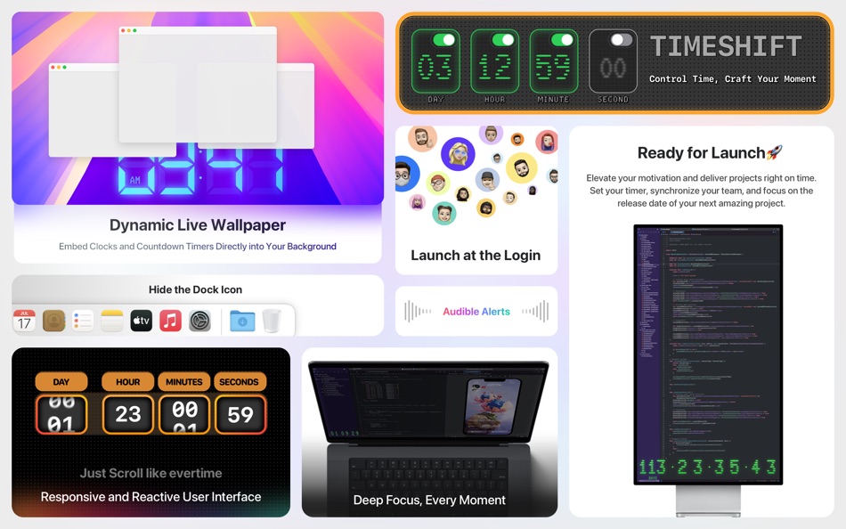 #3. Countdown Pro - Flip Clock App (macOS) 由: Metromedya Digital Ad Agency