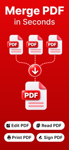 PDF Merge : Combine & Edit PDF Screenshot 1 of 8