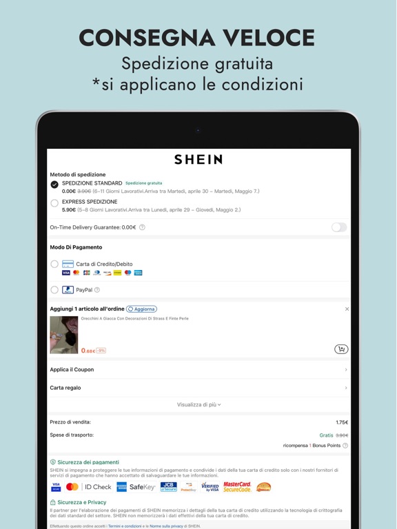 SHEIN-Acquisti online App Store preview screenshot 8