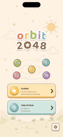 Orbit 2048: Number Puzzle Game screenshot 1