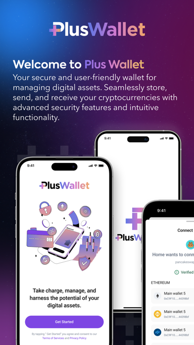 Plus Wallet: Crypto Wallet App Screenshot