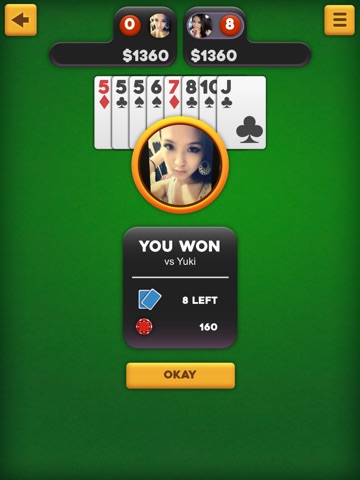2P Big 2 Poker iPad screenshot