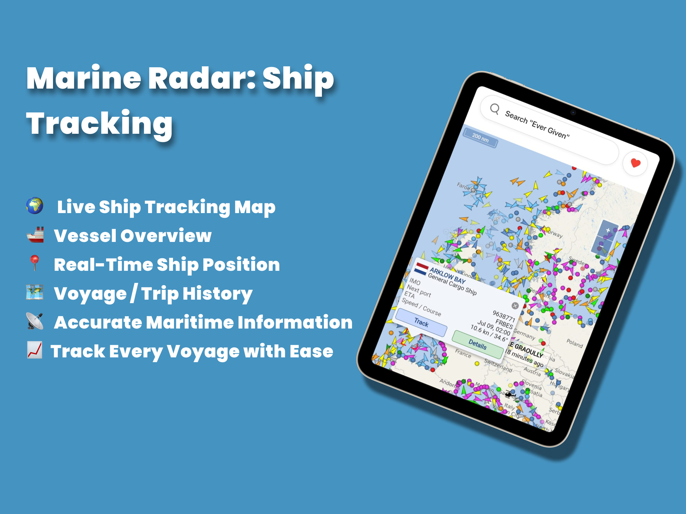 Marine Radar: Ship Tracking screenshot 16