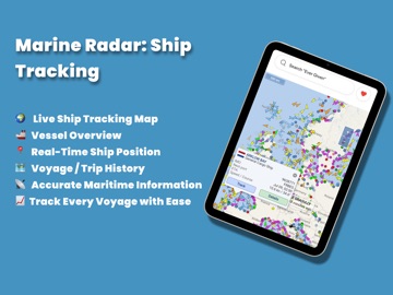 Marine Radar: Ship Tracking iPad screenshot