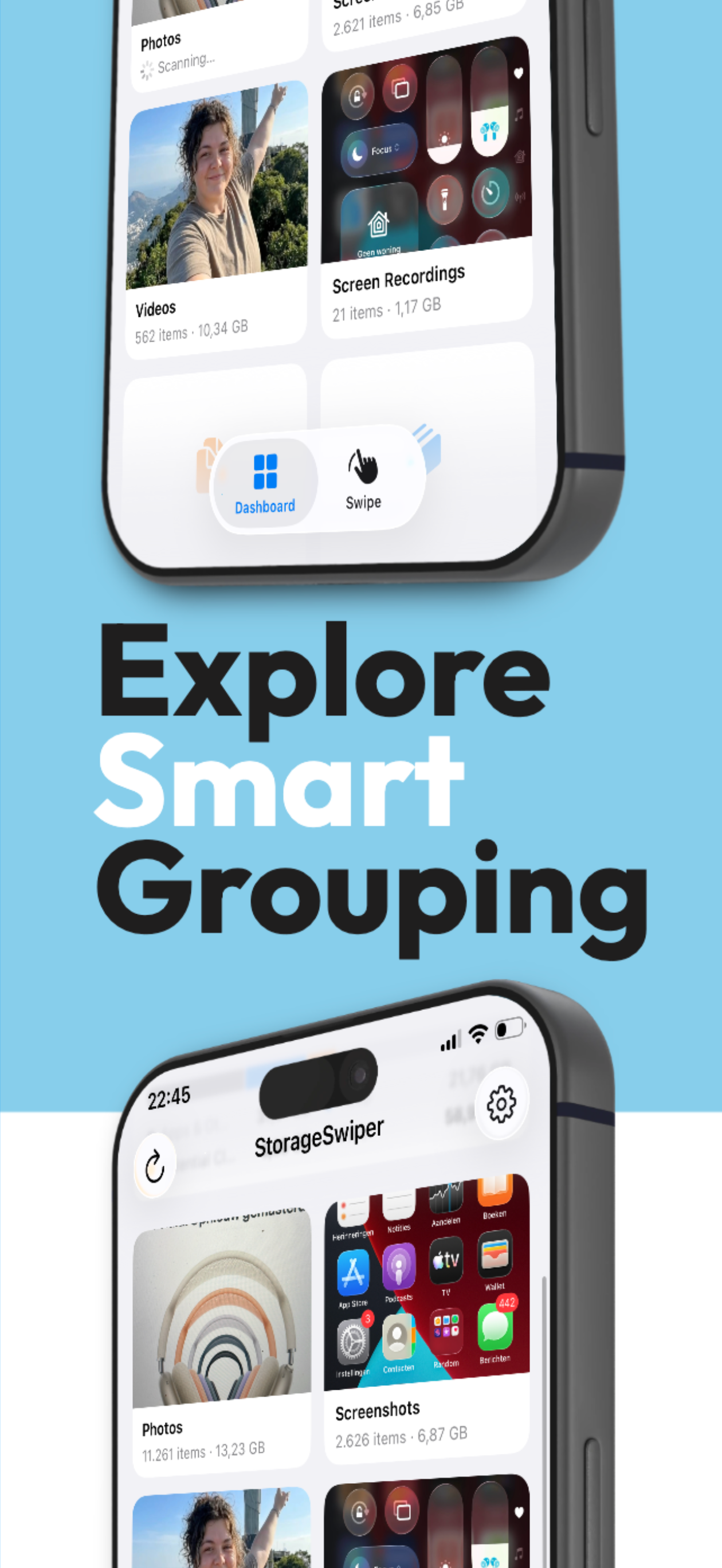 Swipe to Delete: StorageSwiper screenshot 3