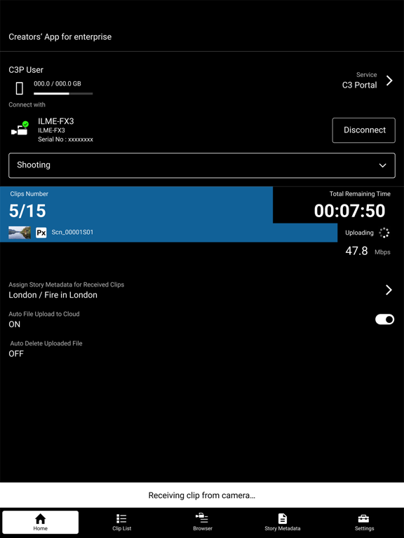 App screenshot