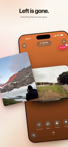 ThumbSort: Photo Cleaner iPhone screenshot