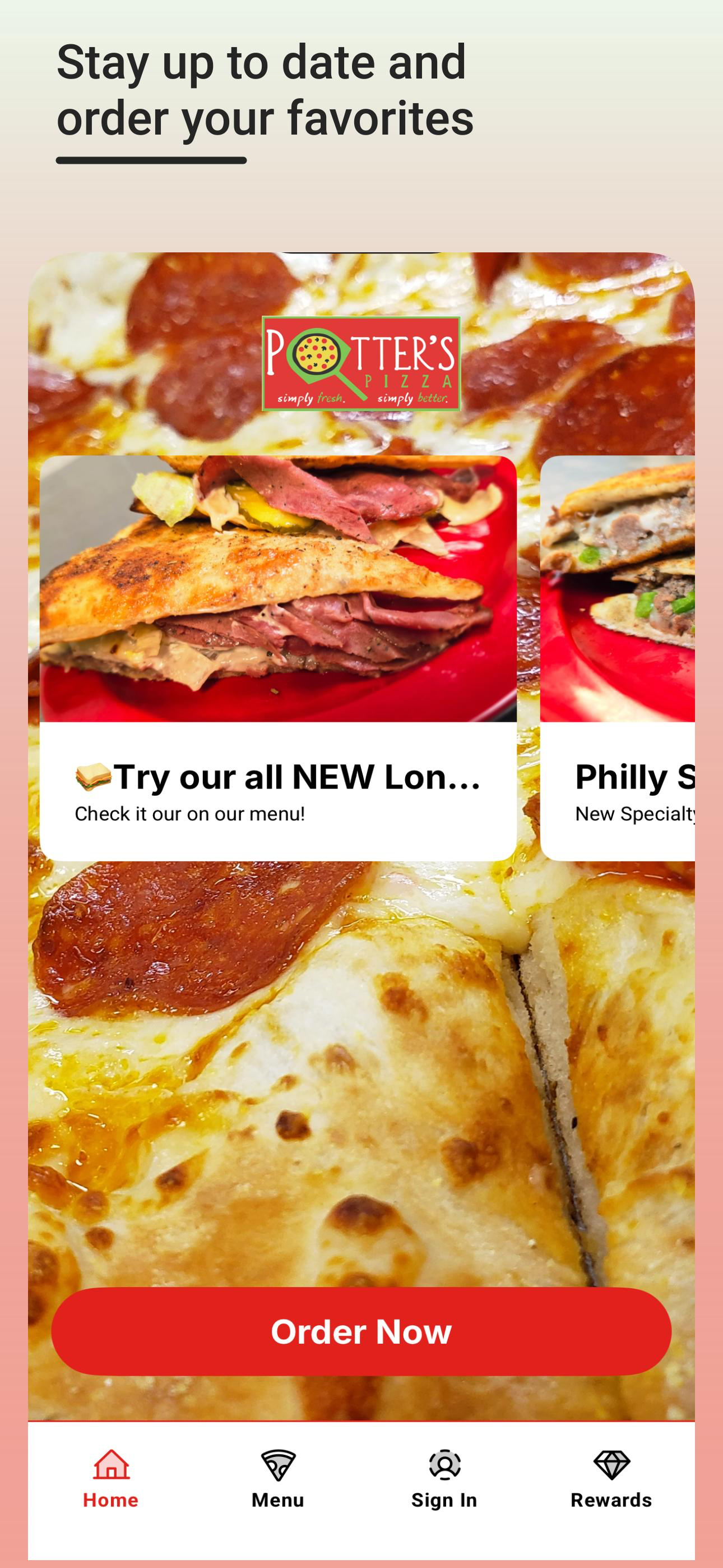 Potter's Pizza
