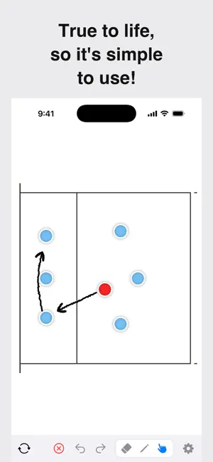 Volleyball Rotation Board screenshot 2