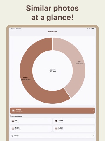 Similarshot: Choose Best Photo iPad screenshot