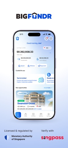 BigFundr screenshot