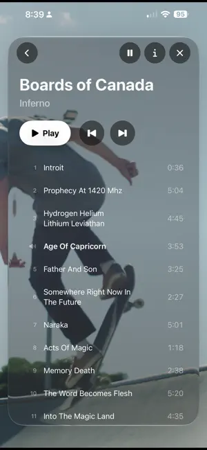 Mabus: Music listening room screenshot 3