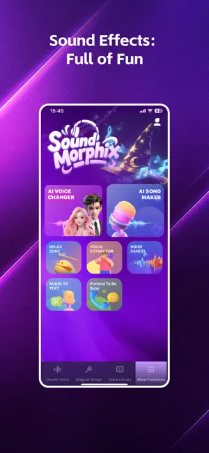 SoundMorphix-AI Voice&Song screenshot 4