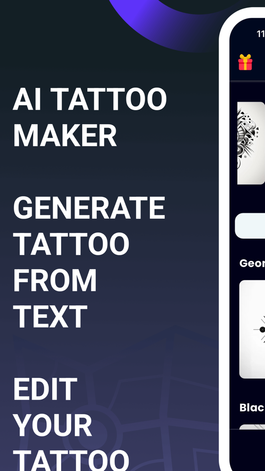 #1. AI Tattoo Generator Art Maker・ (macOS) Podle: Tatsat Brahmbhatt