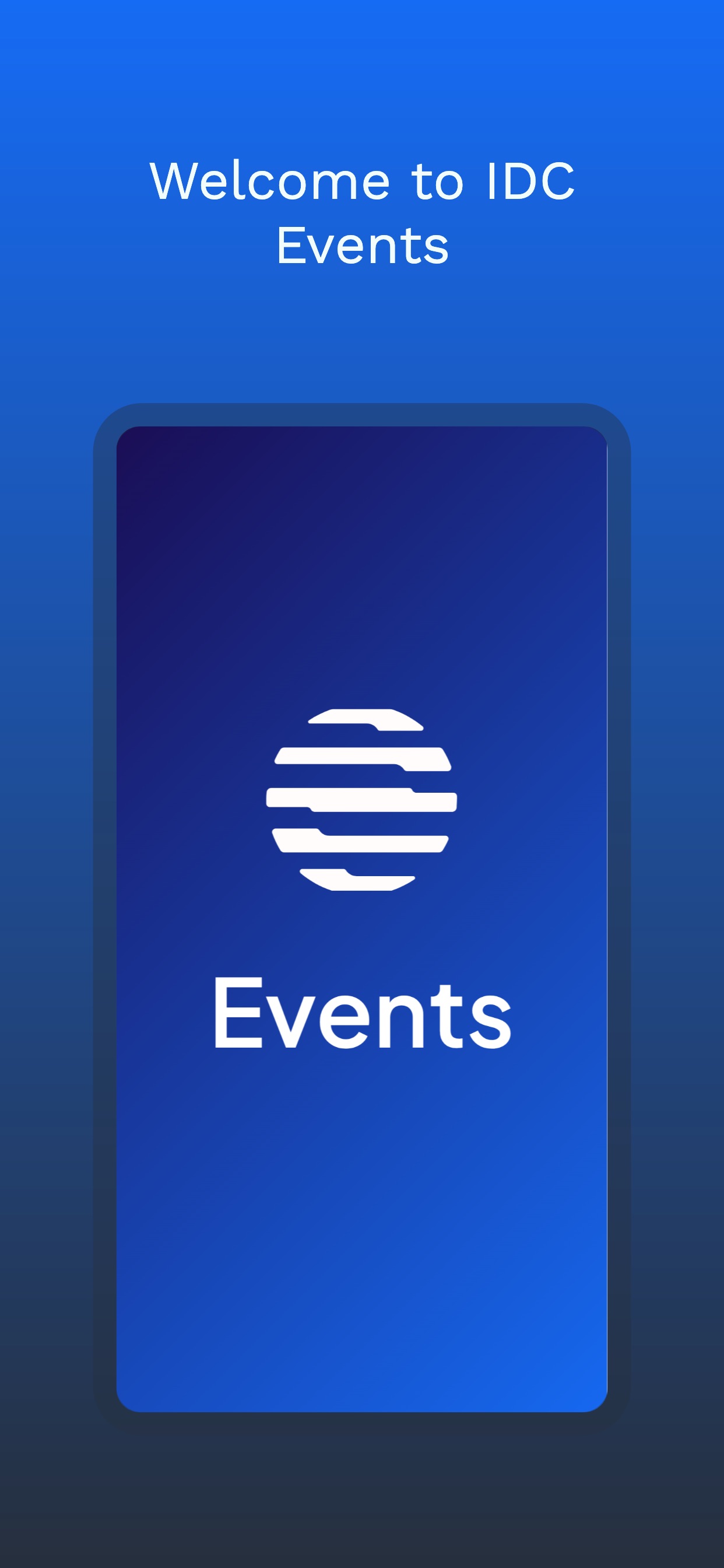 Screenshot 1 of IDC Events