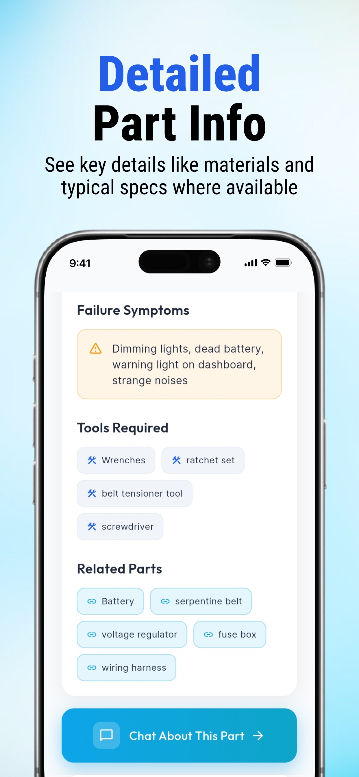 Screenshot 4 of Car Part Identifier AI