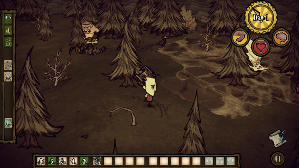 #3. Don't Starve: Pocket Edition+ (iOS) 由: Klei