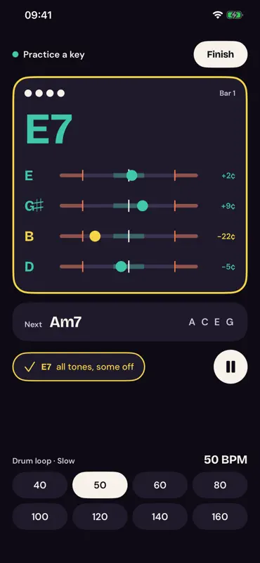 Walking Bass Trainer screenshot 6 of 8