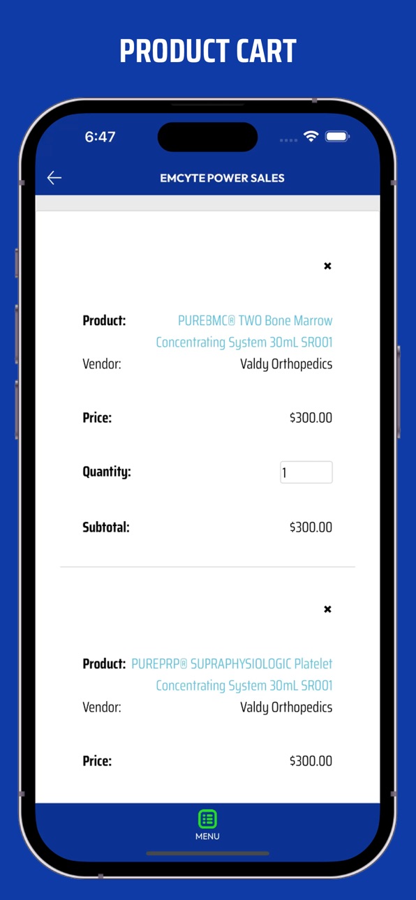 iPhone screenshot