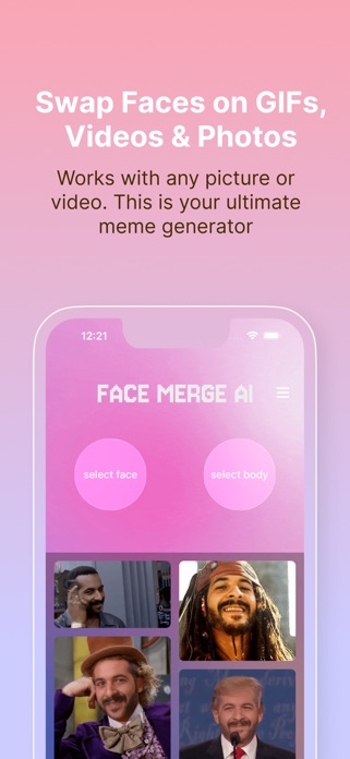 Face Merge AI: Meme Maker Screenshot 1 of 5