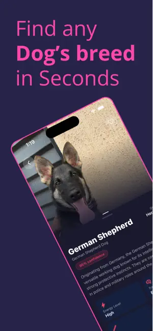 Dog Breed Identifier - Milo screenshot 1