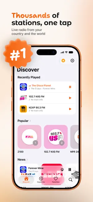 Onda: World Radio Live screenshot 1