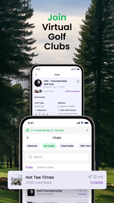 GolfLync: Golfing Social Media Screenshot