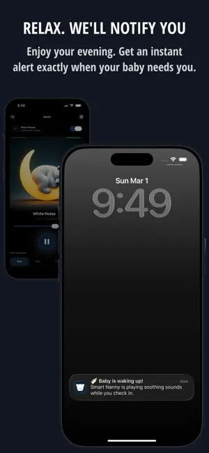 Hush: Baby Sleep & Cry Monitor screenshot 3