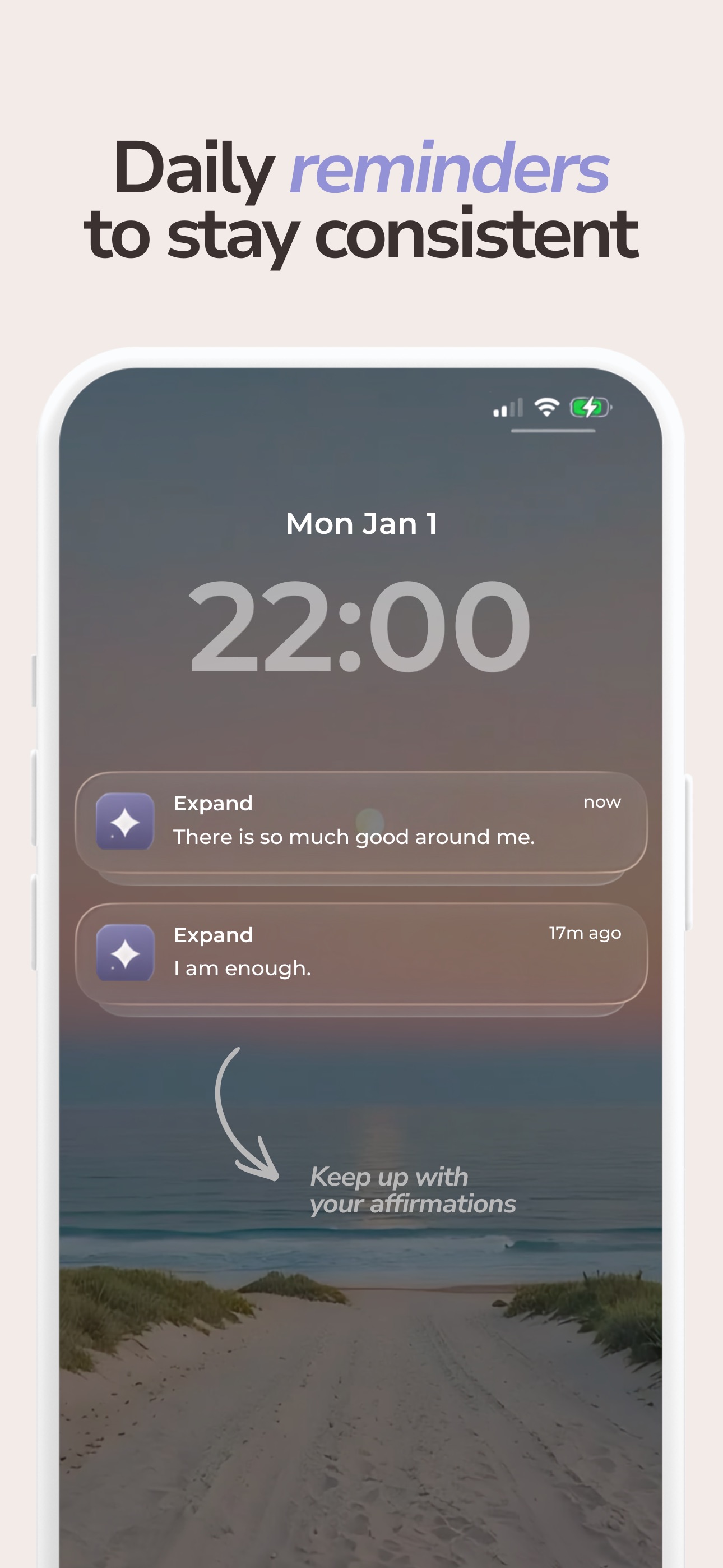 Screenshot 2 of Expand: Daily Affirmations