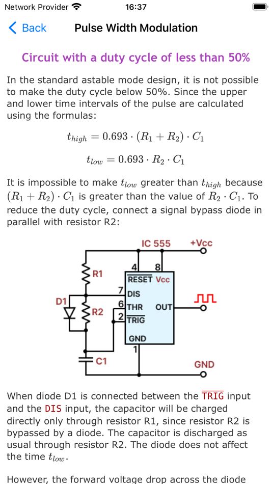 #4. IC 555 Timer Pro (iOS) Podle: ALG Software Lab
