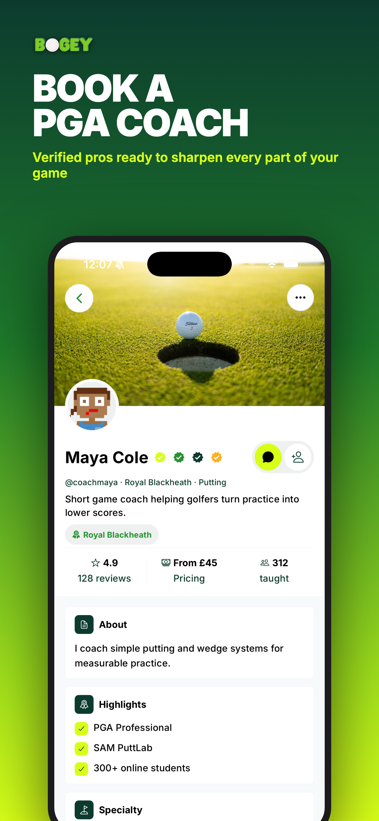 Bogey - Golf screenshot 7