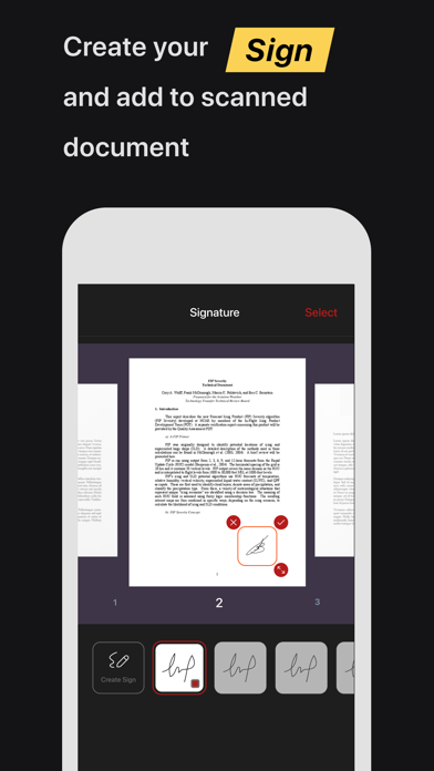 ScannerApp: PDF & OCR Scanner Screenshot