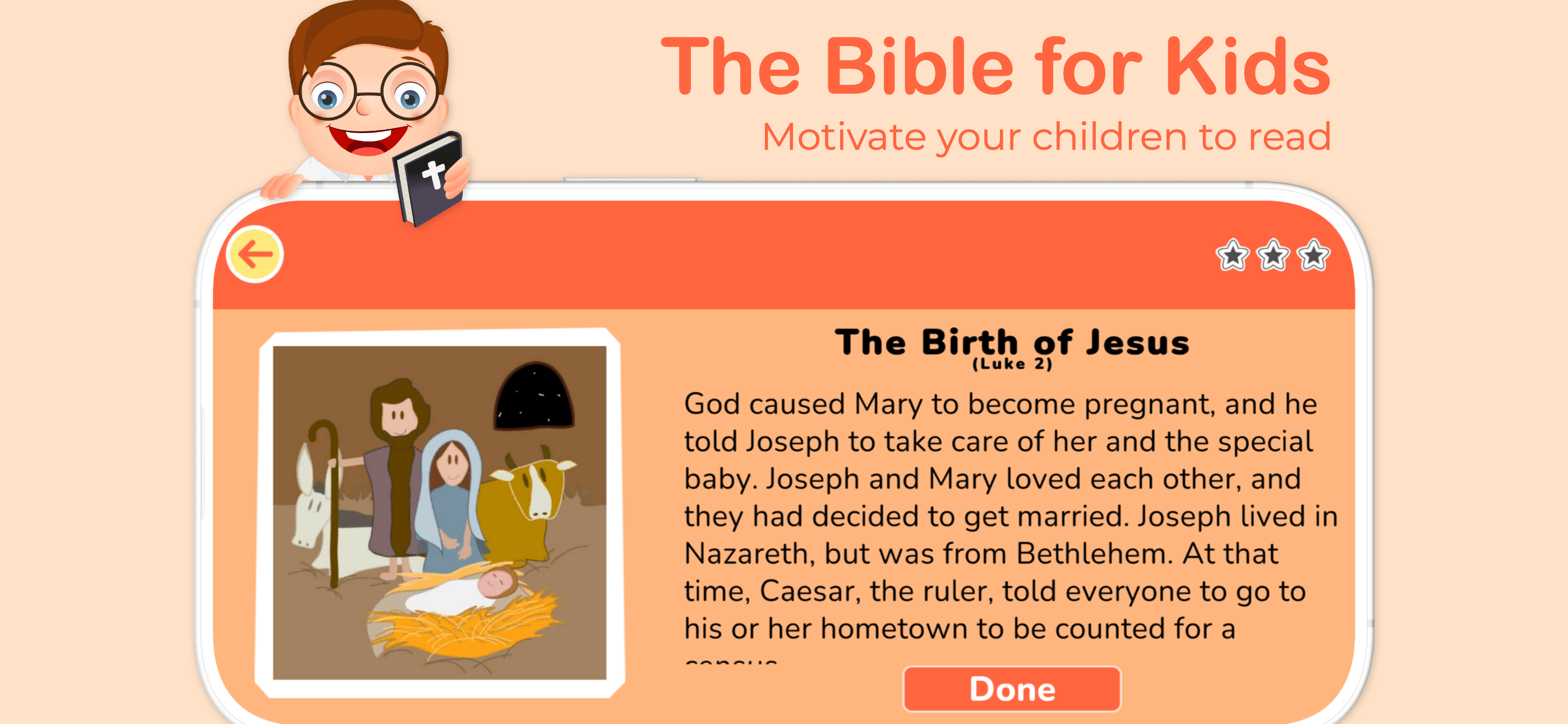 I Read: The Bible app for kids