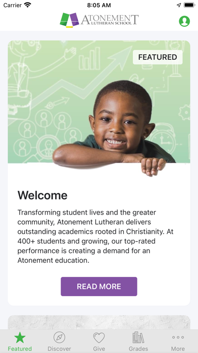 Screenshot 2 of Atonement Lutheran School MKE App