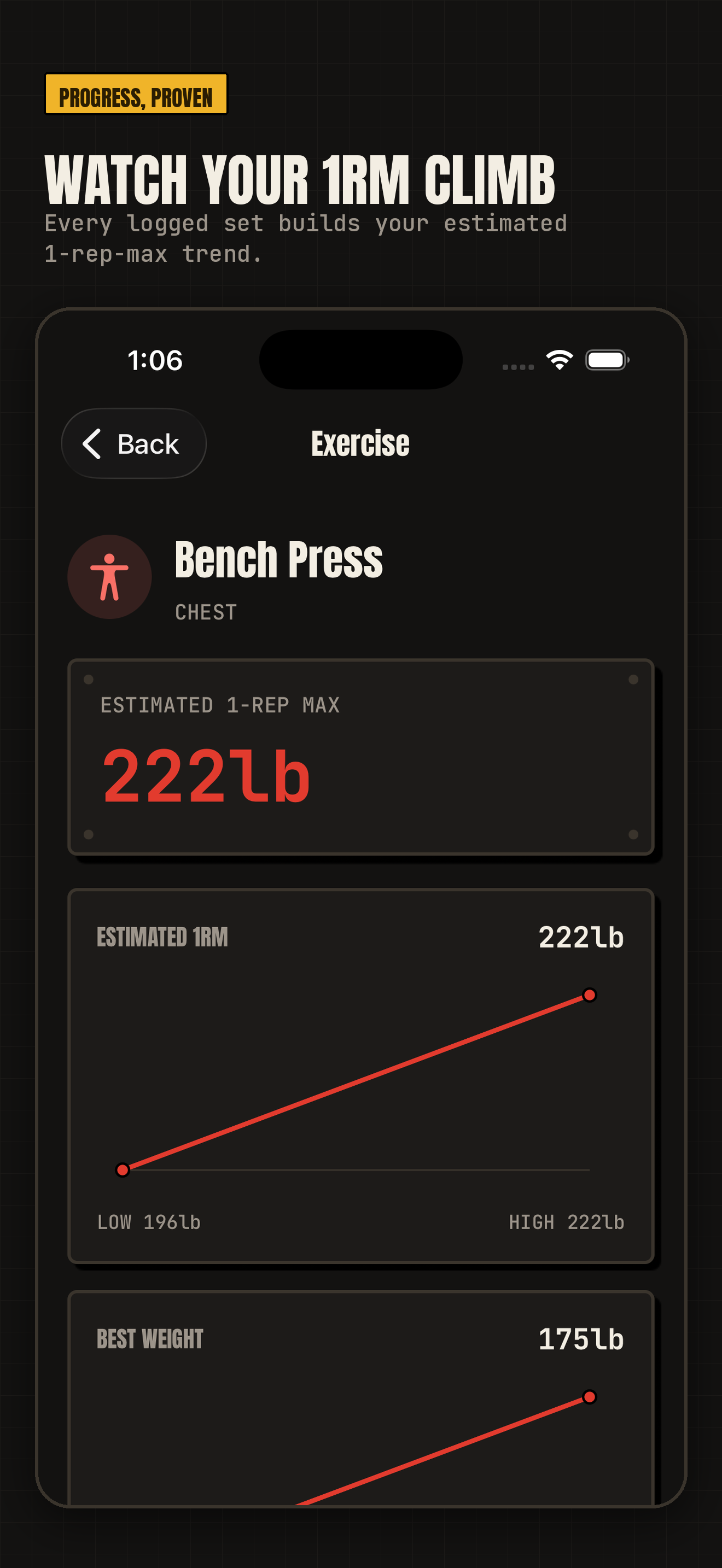 Gym Log: Lift & PR Tracker screenshot 6