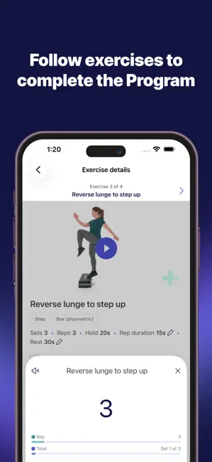 PhysiApp iPhone screenshot 3