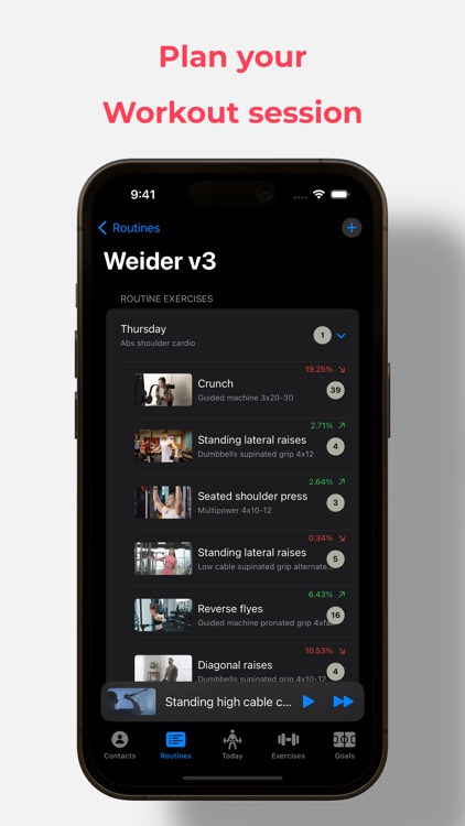 Fitcker: Gym Workout Planner