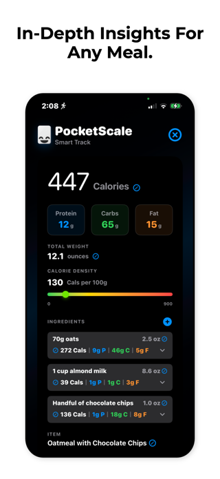 PocketScale: Macro Tracker Screenshot 10 of 10