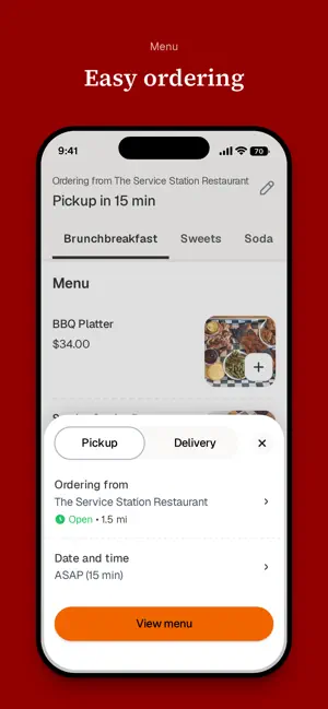 The Service Station Restaurant screenshot 3