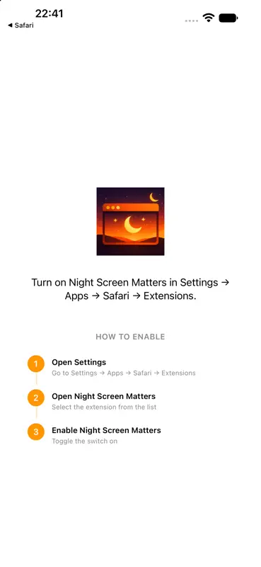 Night Screen Matters screenshot 1 of 4