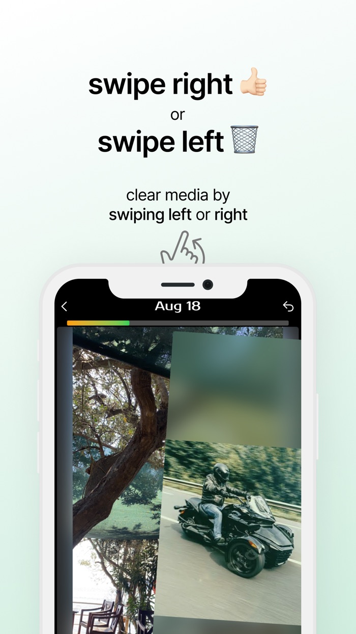 Swipe Gallery Photo Cleaner