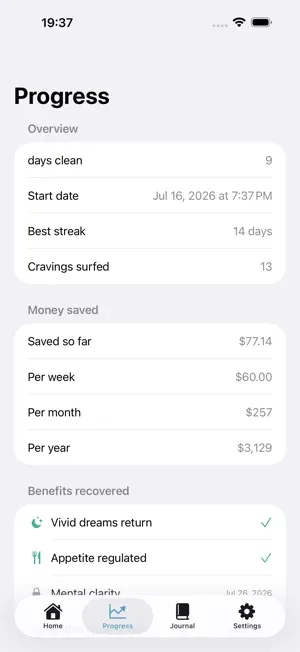 Reset: Quit Weed & Cannabis screenshot 3