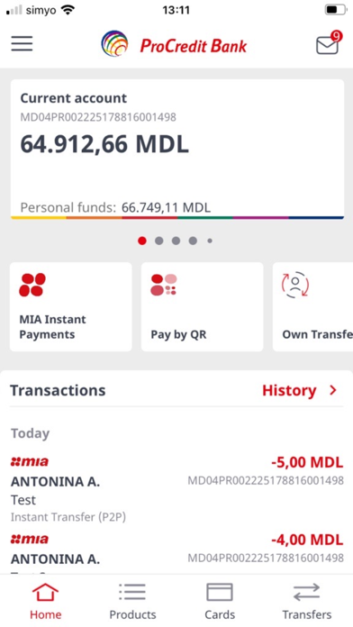 ProCredit Moldova Screenshot